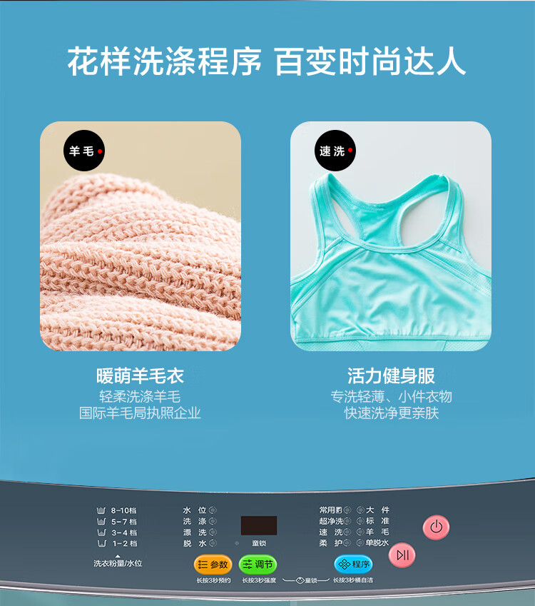 海尔智家获得外观设计专利授权：“波轮洗衣机”