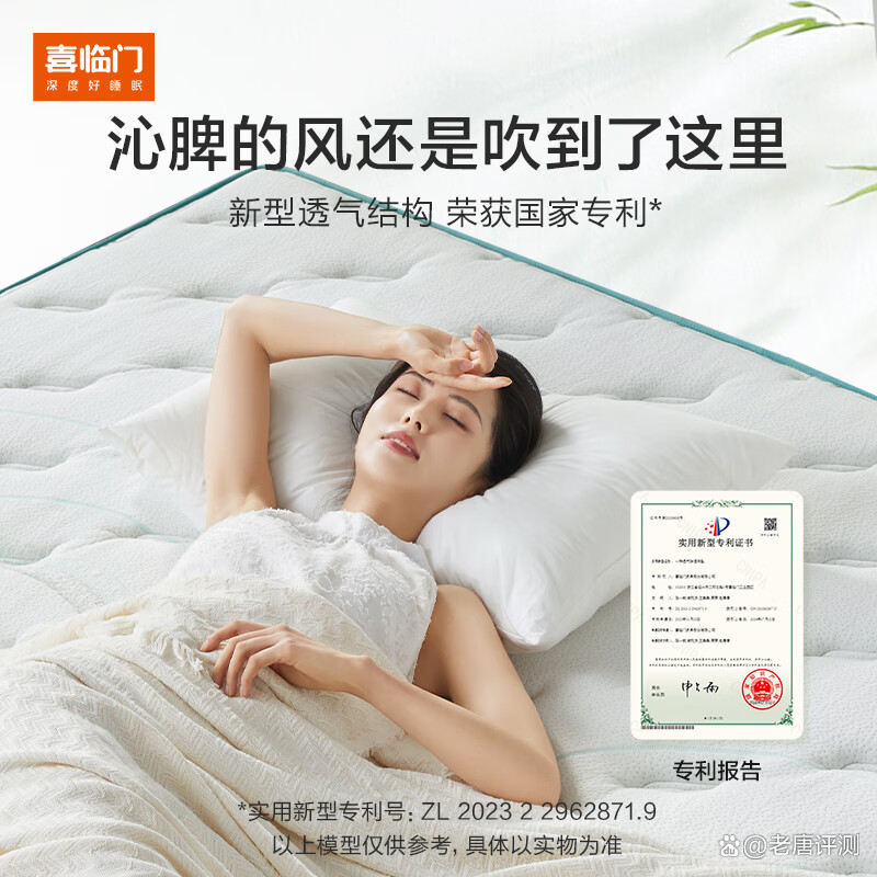 喜临门获得外观设计专利授权:“床垫(发财垫2)”