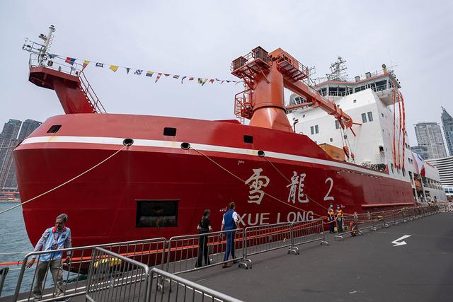 第41次南极考察｜“雪龙2”号完成秦岭站卸货工作　启程前往新西兰