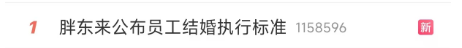 刷屏！胖东来发布员工结婚执行标准！