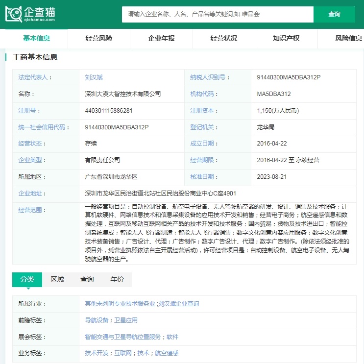 大漠大智控完成数亿元融资!万架无人机集群曾获马斯克点赞