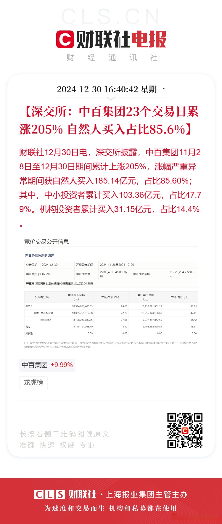8日累涨超100% 南京港提示股票交易严重异动